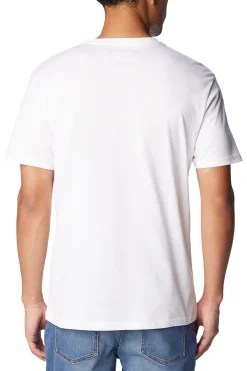 Camiseta de manga corta de algod&oacute;n org&aacute;nico Basic Logo&trade; de Columbia para hombre