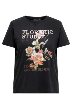 Camiseta de manga corta talla grande