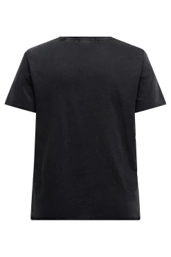 Camiseta de manga corta talla grande