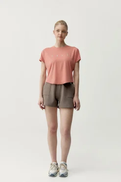 Camiseta deportiva Azami coral