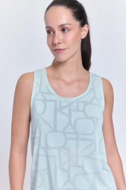 Camiseta deportiva mesh tirante