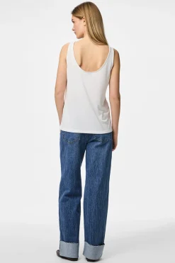 Camiseta de tirantes anchos