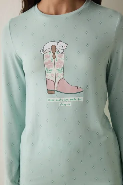 Camiseta larga para dormir