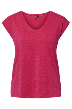 Camiseta lurex pico