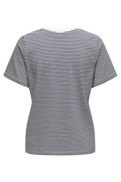 Camiseta manga corta bordado