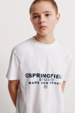 Camiseta manga corta boxy ni&ntilde;o