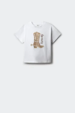 Camiseta manga corta cowboy ni&ntilde;a