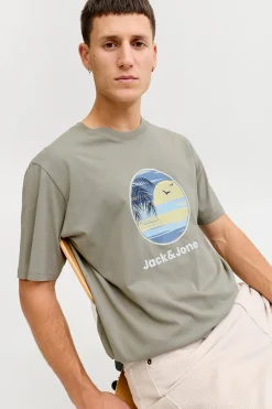 Camiseta manga corta de algod&oacute;n