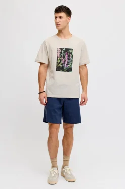 Camiseta manga corta de algod&oacute;n