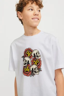 Camiseta manga corta estampada