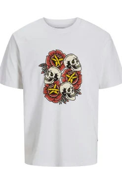 Camiseta manga corta estampada