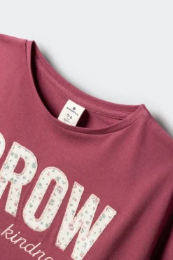 Camiseta manga corta grow ni&ntilde;a