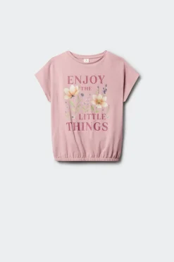 Camiseta manga corta little thing ni&ntilde;a