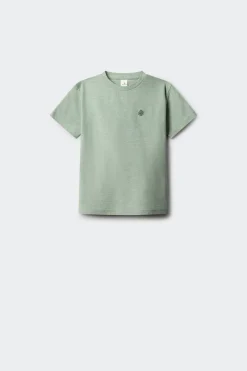 Camiseta manga corta microraya ni&ntilde;o