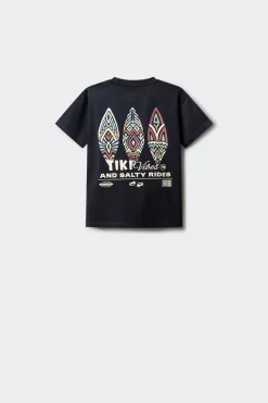 Camiseta manga corta tiki ni&ntilde;o