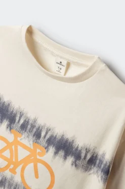 Camiseta manga corta tye dye ni&ntilde;o
