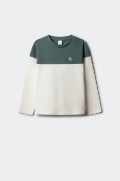 Camiseta manga larga b&aacute;sica ni&ntilde;o