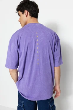 Camiseta oversize manga corta