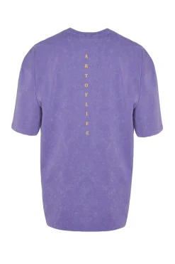 Camiseta oversize manga corta
