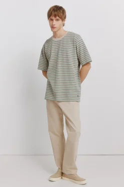 Camiseta piqu&eacute; rayas