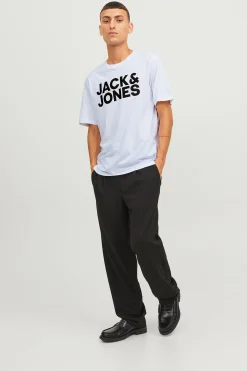 Camiseta regular fit logo peque&ntilde;o