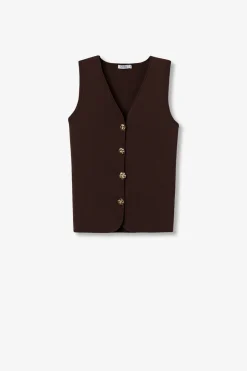 Camiseta slim botones