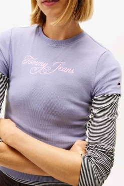 Camiseta slim de manga corta
