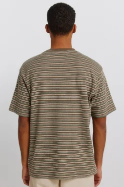 Camiseta textura rayas