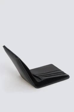 Cartera efecto piel bicolor