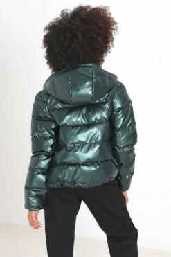 Chaqueta acolchada con capucha