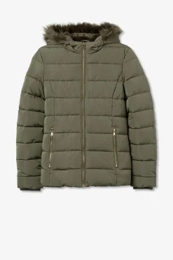 Chaqueta acolchada con capucha