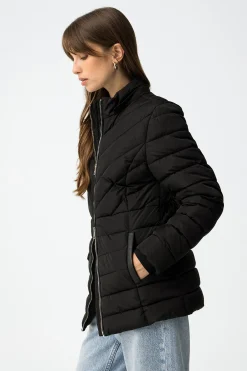 Chaqueta Acolchada con Capucha Removible