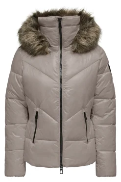 Chaqueta acolchada con capucha