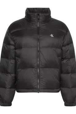 Chaqueta acolchada con logo