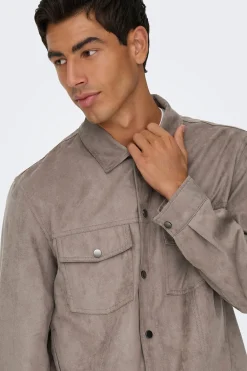 Chaqueta antelina