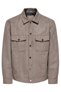 Chaqueta antelina