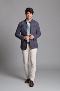 Chaqueta Austriaca Lino y Ante