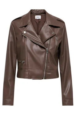 Chaqueta biker piel vegana