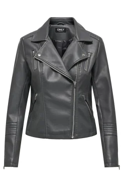 Chaqueta biker piel vegana