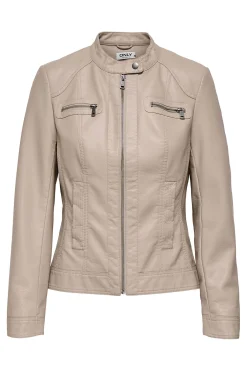 Chaqueta biker piel vegana