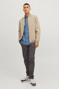 Chaqueta bomber corta