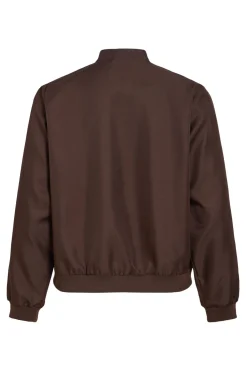 Chaqueta bomber satinada