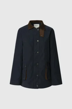 Chaqueta Cuello Camisero Impermeable