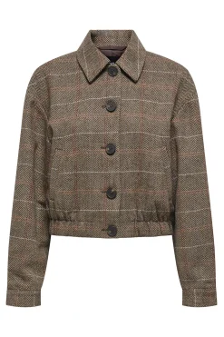Chaqueta de cuadros