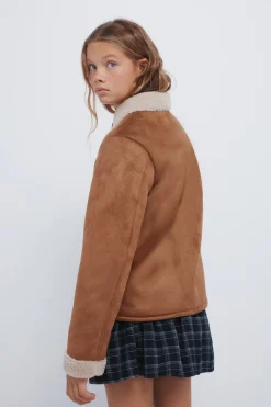 Chaqueta doble faz ni&ntilde;a