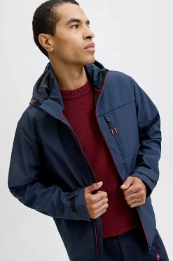 Chaqueta informal impermeable
