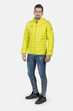 Chaqueta Ligera de Fibra con Capucha
