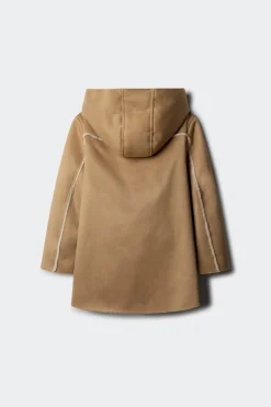 Chaqueta pa&ntilde;o cruzada ni&ntilde;a