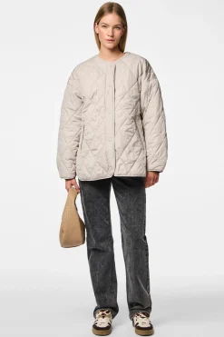 Chaqueta quilted botones