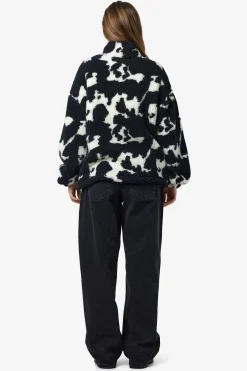Chaqueta teddy cuadros